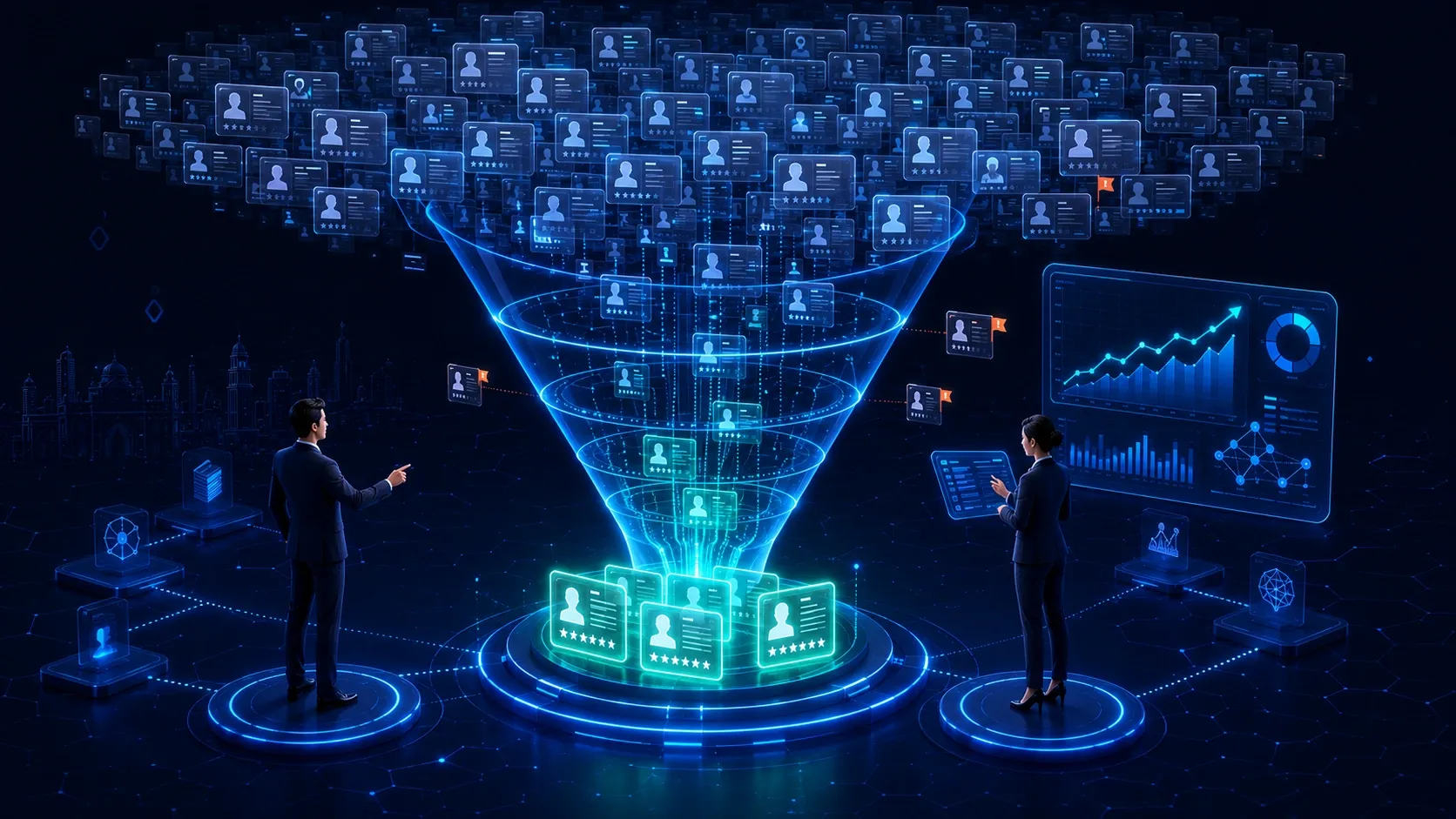 Bulk Hiring at Scale Without Dropping Quality: How AI Screening Funnels Work