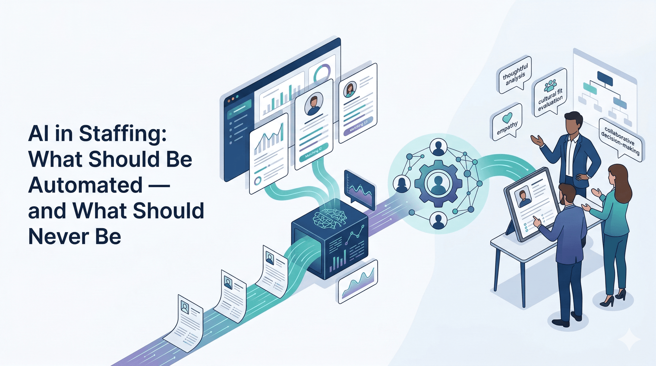 AI in Staffing: What Should Be Automated — and What Should Never Be